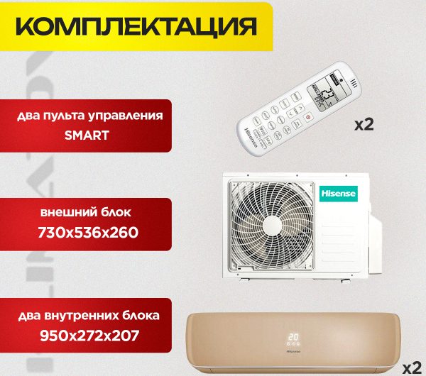 Лучший Hisense климат-контроль для Москвы